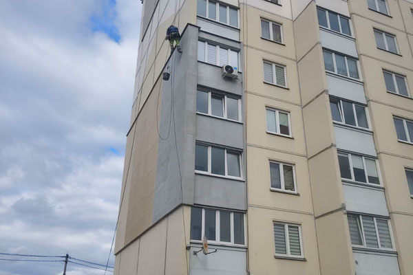 Утепление 3-х квартир в панельном доме в Ждановичах